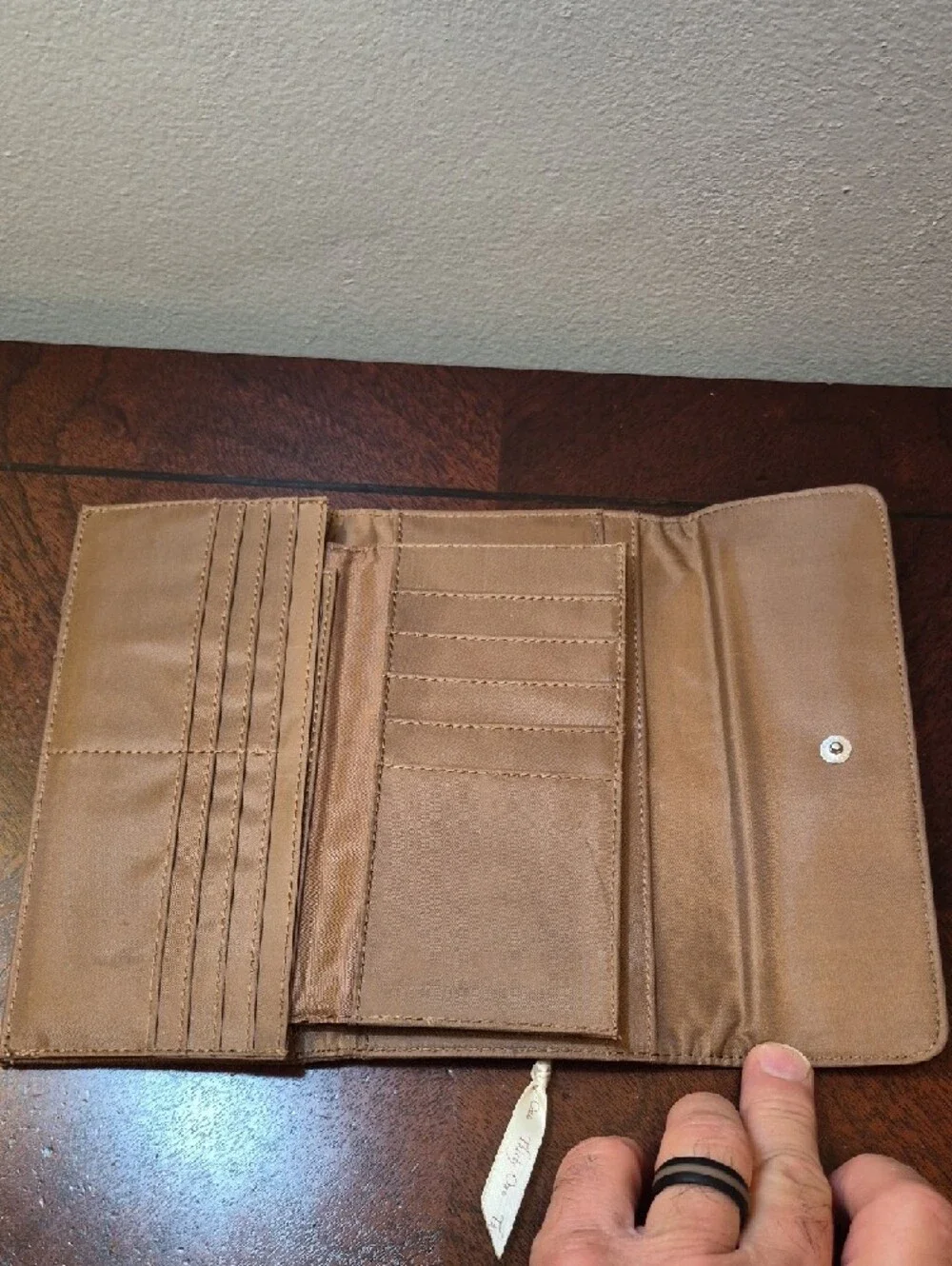Thirty-one Brown Canvas and Dark Brown Faux Leather ‎ Women